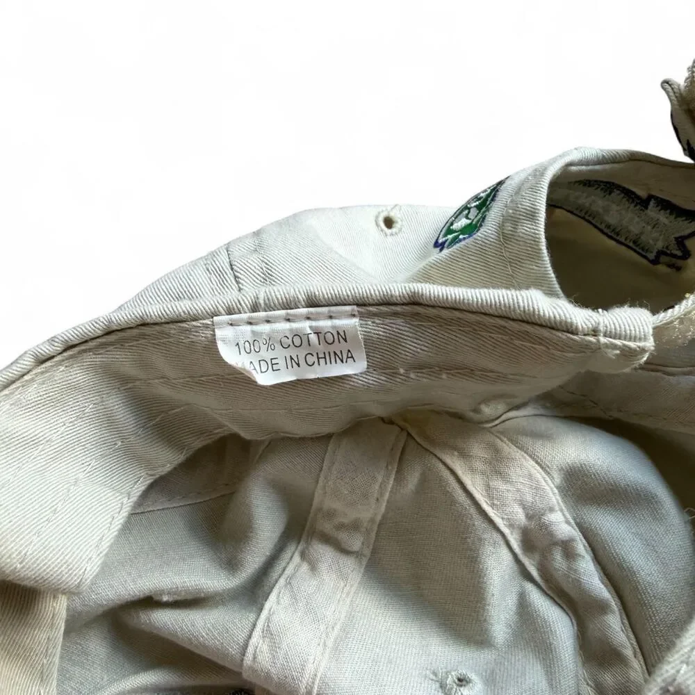 Unbranded Men's Tan and Cream Hat
